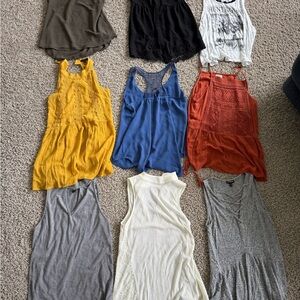 Size small tank tops